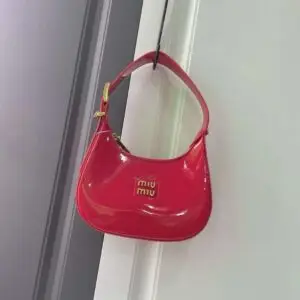 Miu Miu Leather Hobo Bag