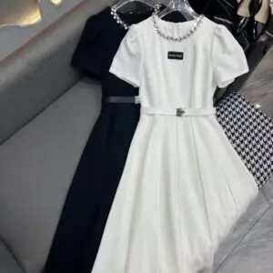 MIU MIU Solid Formal Dress