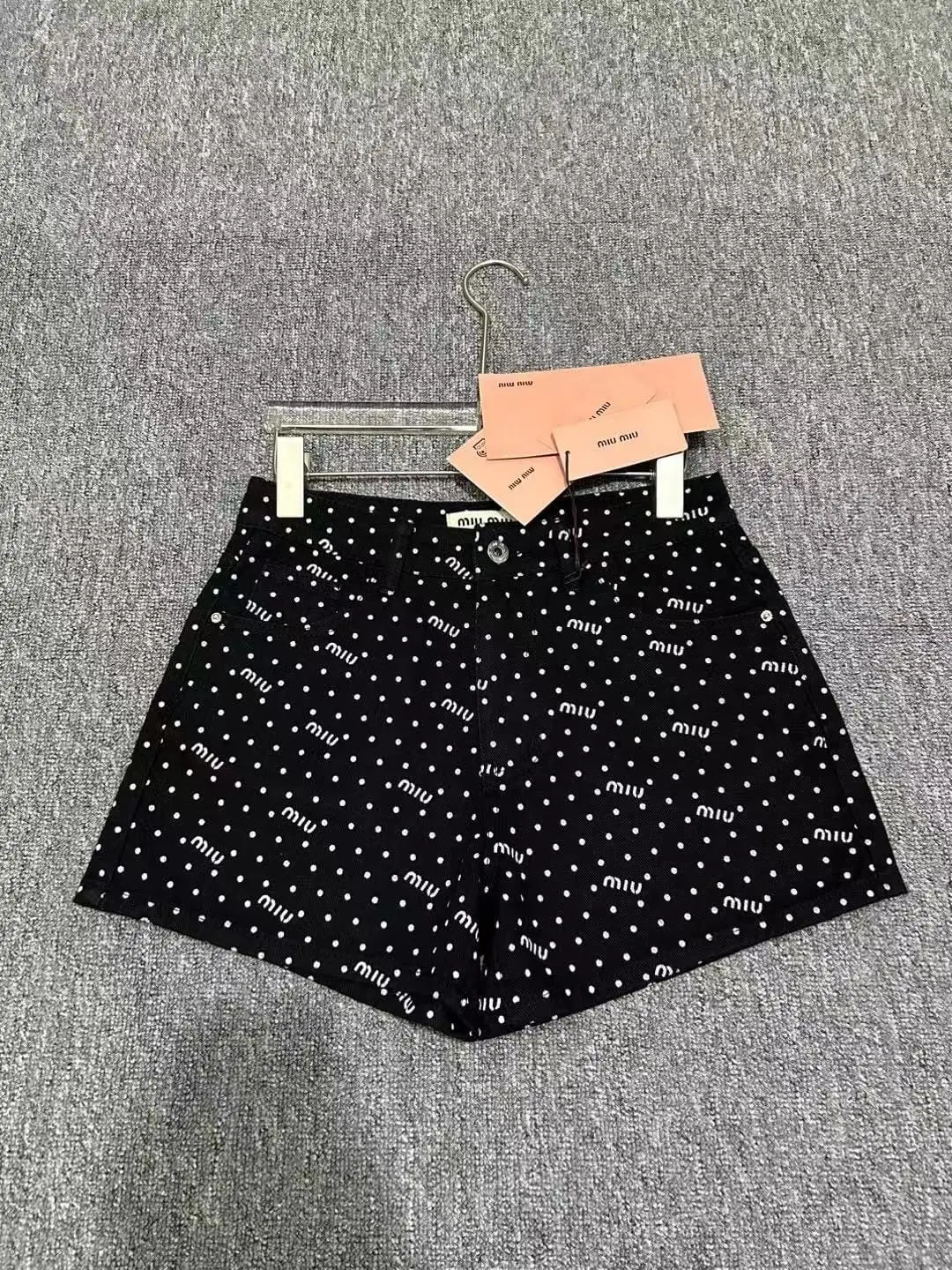 MIU MIU Women's Printed Shorts for Men MIU MIU Women's Printed Shorts for Men