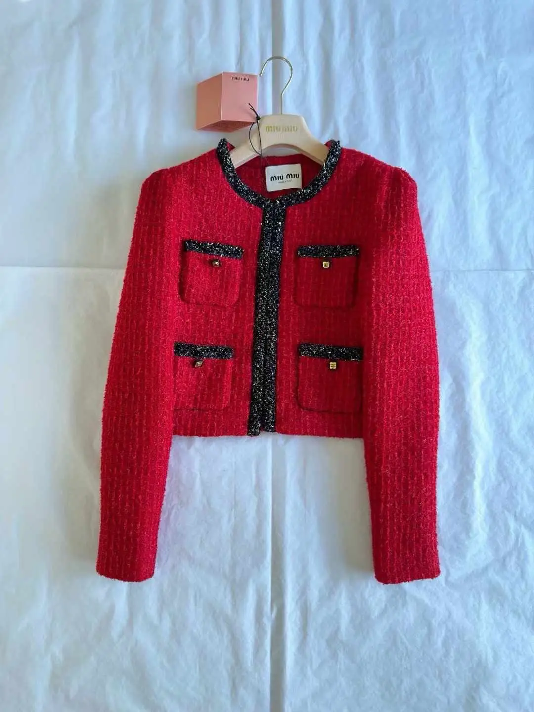 MIU MIU Cars Coco Short Blazer MIU MIU Cars Coco Short Blazer