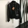 MIU MIU Style Faux Leather Jacket