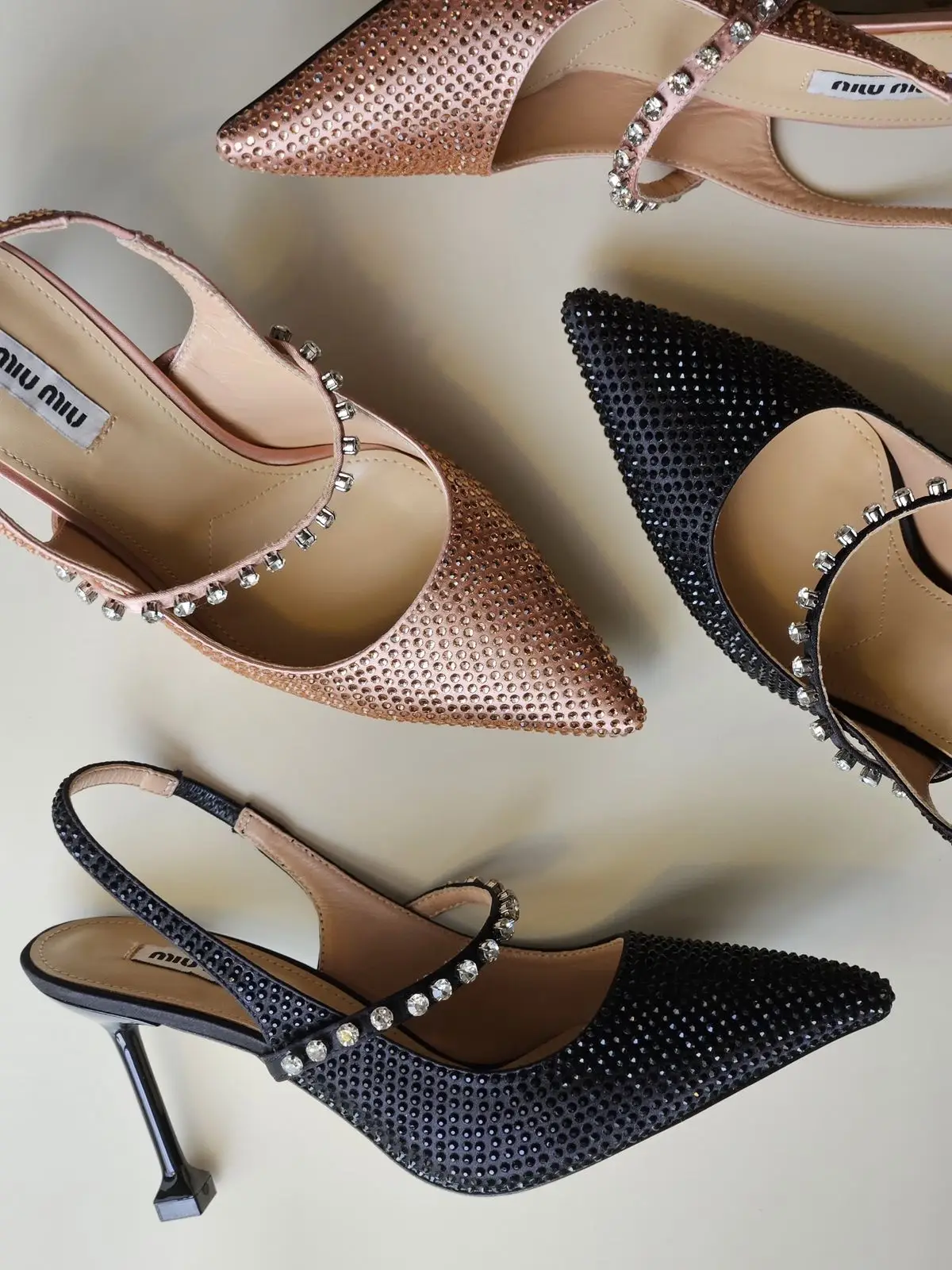 MIU MIU Leather High-Heel Sandals MIU MIU Leather High-Heel Sandals