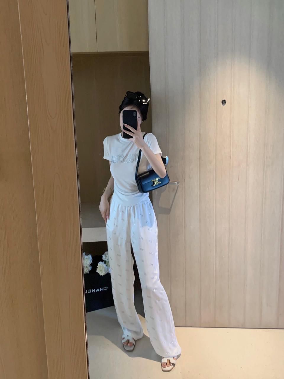 MIU MIU Fluid Loose-Fit Trousers MIU MIU Fluid Loose-Fit Trousers