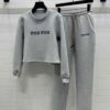 MIU MIU Two-Piece Tracksuit Set
