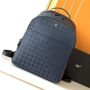 MONT BLANC Full-Grain Leather Backpack