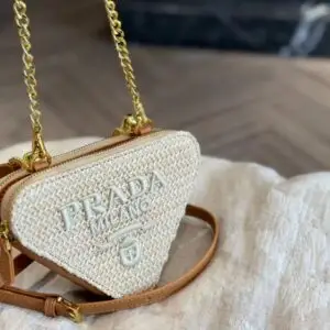 PRADA Straw Handbag