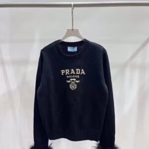 PRADA Wool & Cashmere Crewneck Sweater