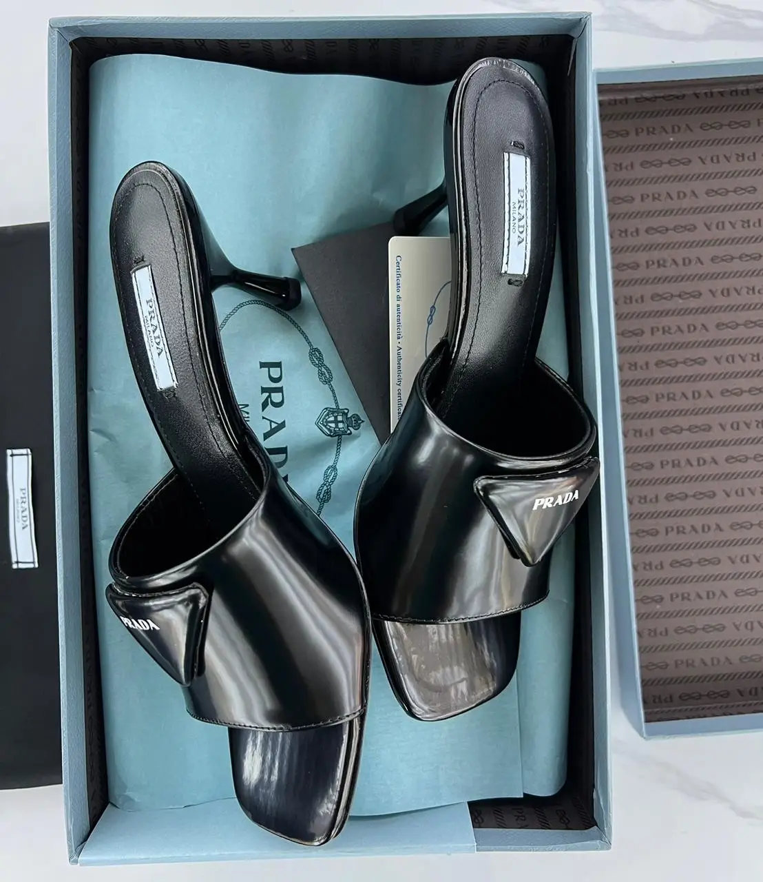 PRADA Patent Leather Heels PRADA Patent Leather Heels