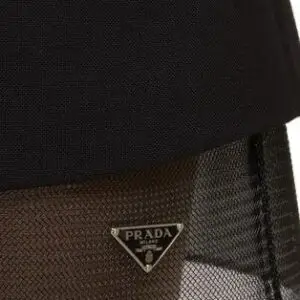 PRADA mesh tote bag