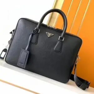 Prada Saffiano Leather Laptop Bag