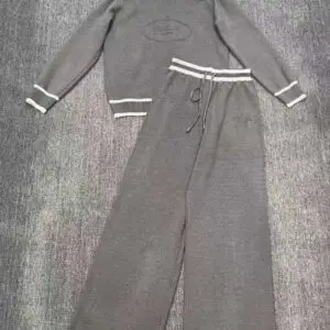 PRADA Knitted Drawstring Trousers