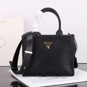 PRADA Mini Symbole Leather Bag