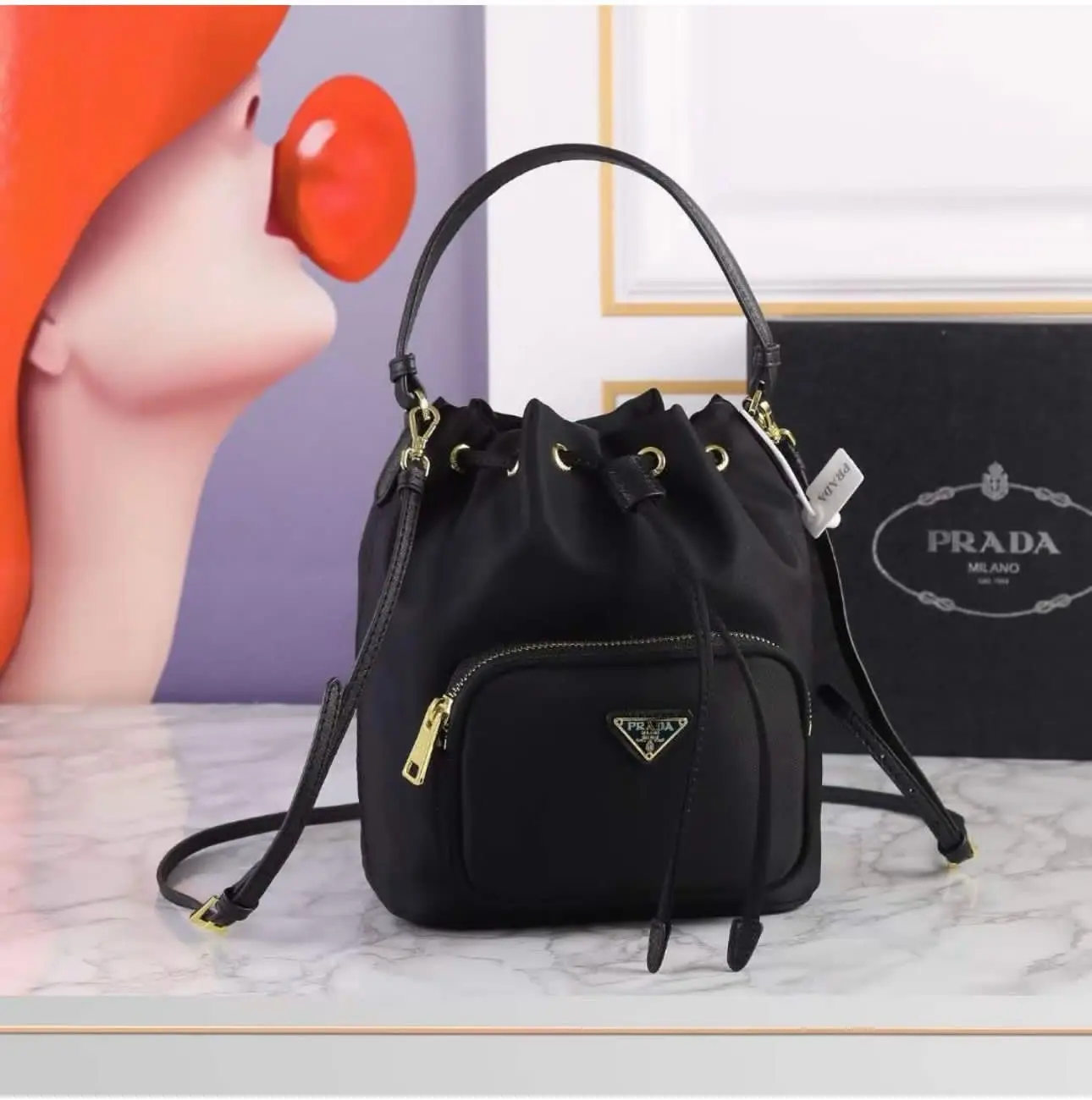 PRADA Duet Bucket Bag PRADA Duet Bucket Bag