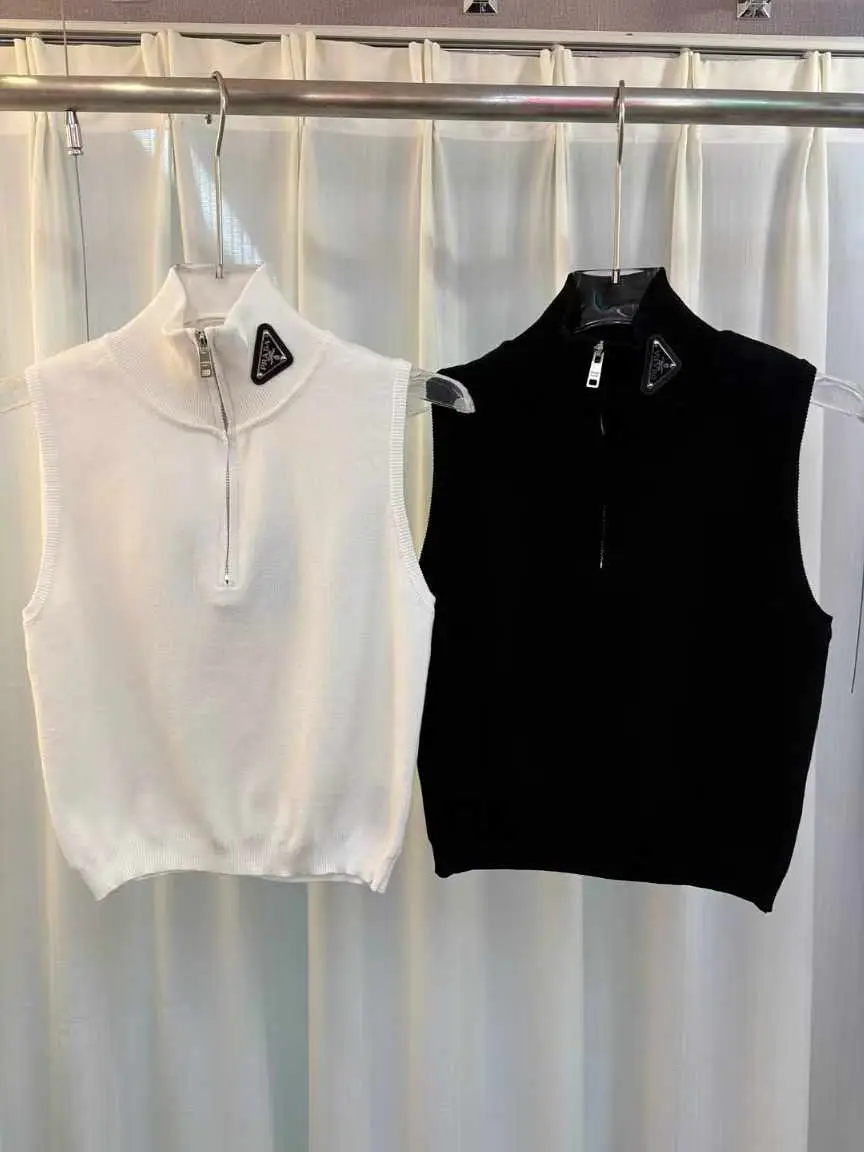 PRADA Sleeveless Half Zip Top PRADA Sleeveless Half Zip Top