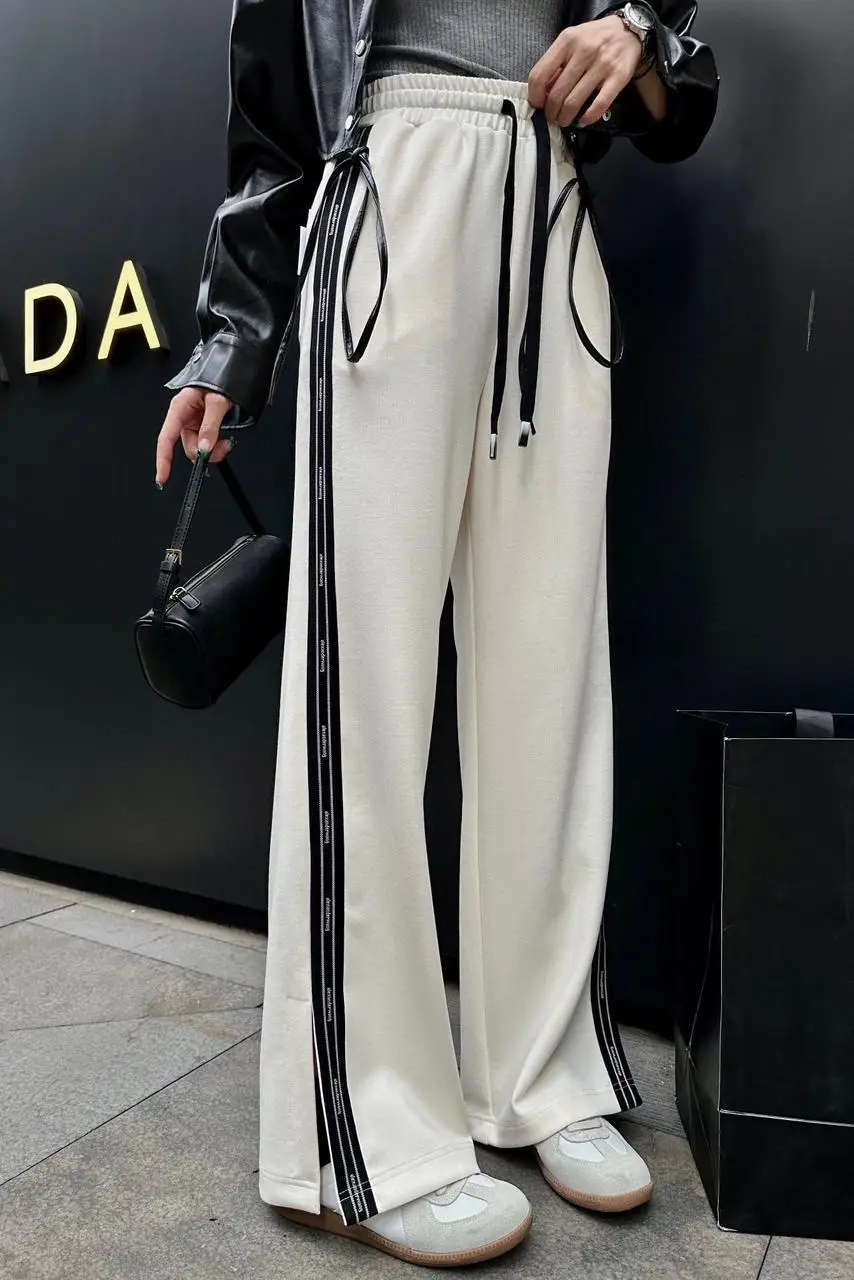 PRADA Women's Japanese Casual Straight Pants PRADA Women's Japanese Casual Straight Pants