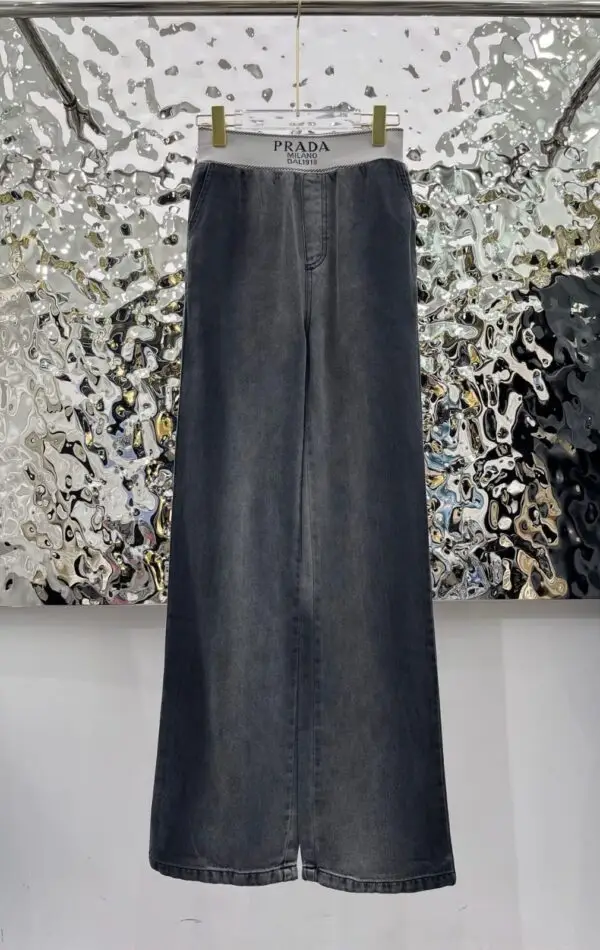 PRADA Black Baggy Pants