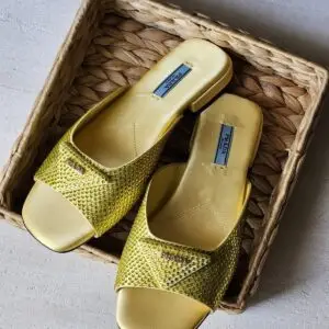 PRADA Re-Nylon Slide Sandals