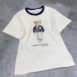 RALPH LAUREN Polo Bear Embroidered Jersey T-Shirt