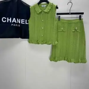 SANDRO Elvira Ruffle Knit Skirt Set