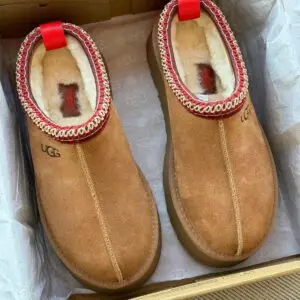 UGG Tazz Suede Platform Slippers
