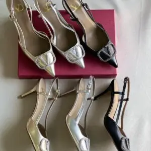 Valentino Studded Heel Sandals