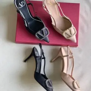 Valentino Studded Heel Sandals