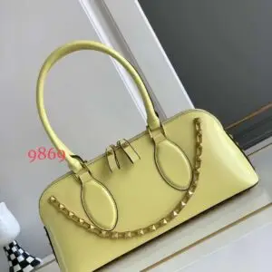 YSL Leather Bucket Bag