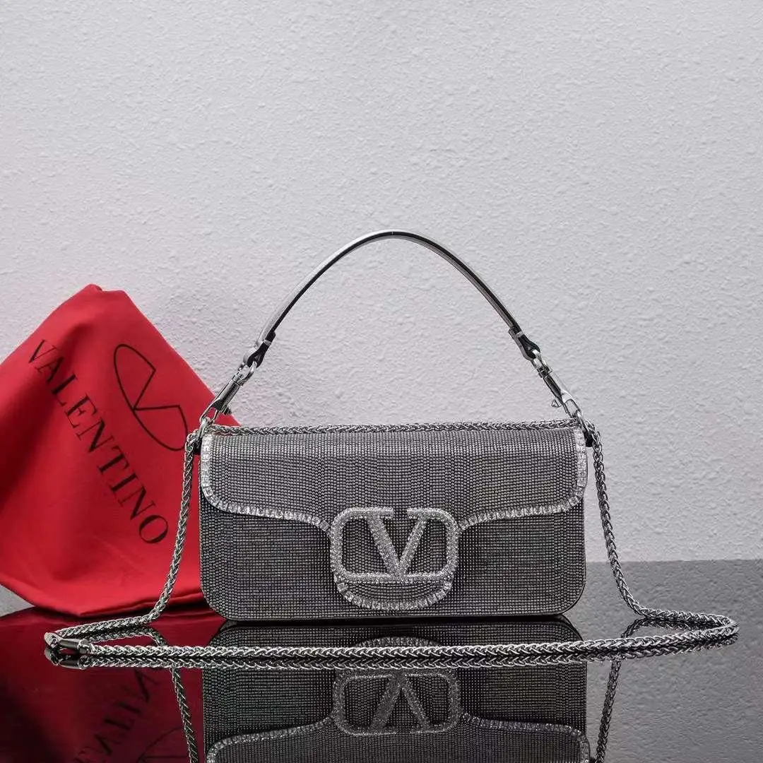 Valentino Embroidered Small Shoulder Bag Valentino Embroidered Small Shoulder Bag