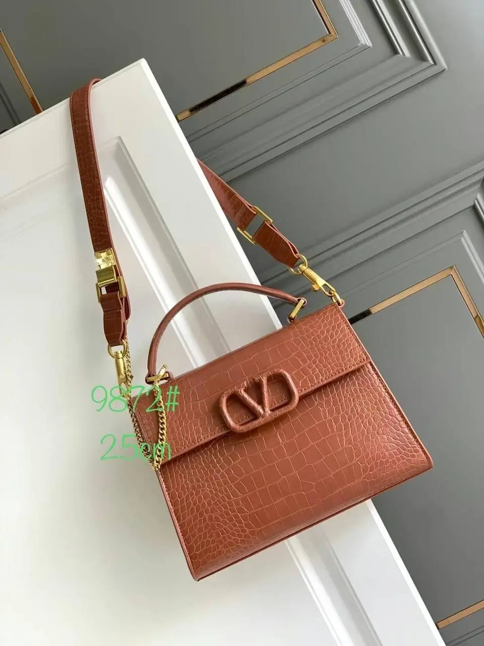 Valentino Leather Rockstud Handbag Valentino Leather Rockstud Handbag