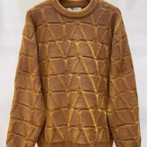 VALENTINO Geometric Pattern Sweater