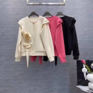VALENTINO Sweet Ruffles Hoodie