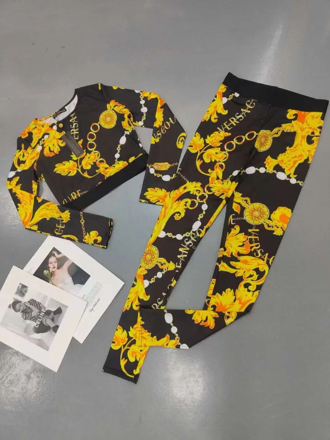 VERSACE Print Two Piece Set VERSACE Print Two Piece Set