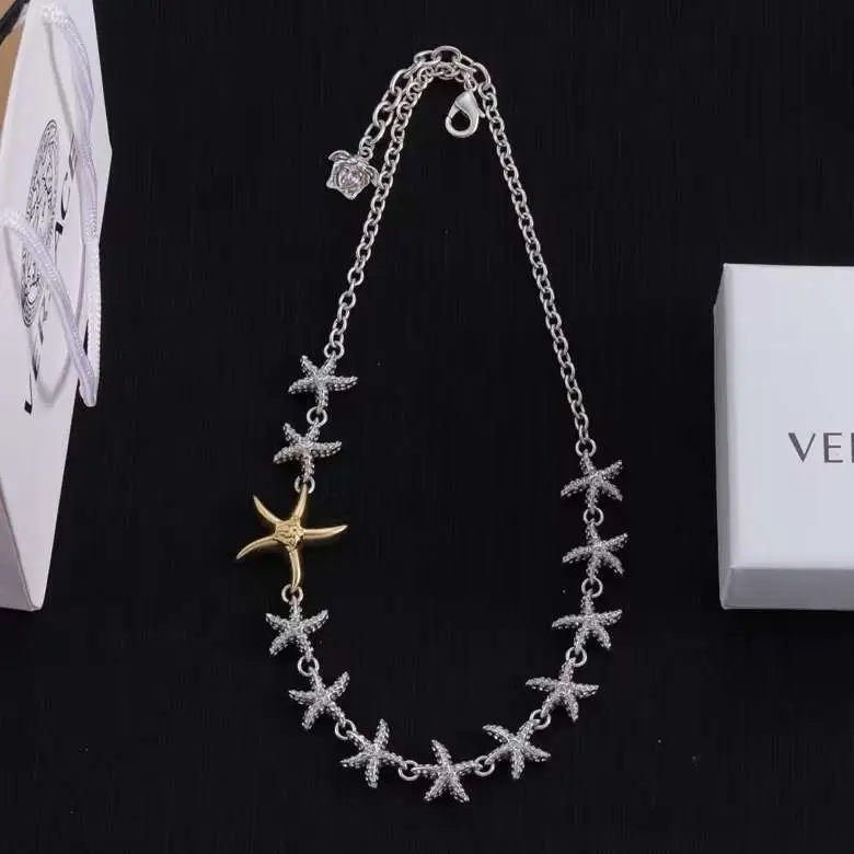 VERSACE Crystal Barocco Sea Necklace VERSACE Crystal Barocco Sea Necklace