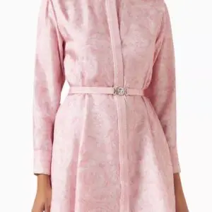 VERSACE Barocco Midi Shirt Dress