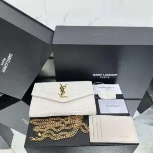 Saint Laurent Uptown Chain Wallet