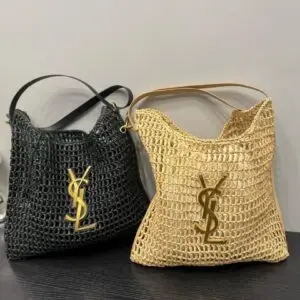 YSL Raffia Bag