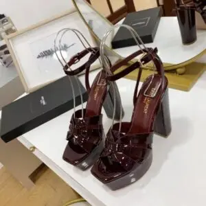 YSL Tribute Platform Sandals