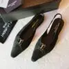 YSL Slingback Flats