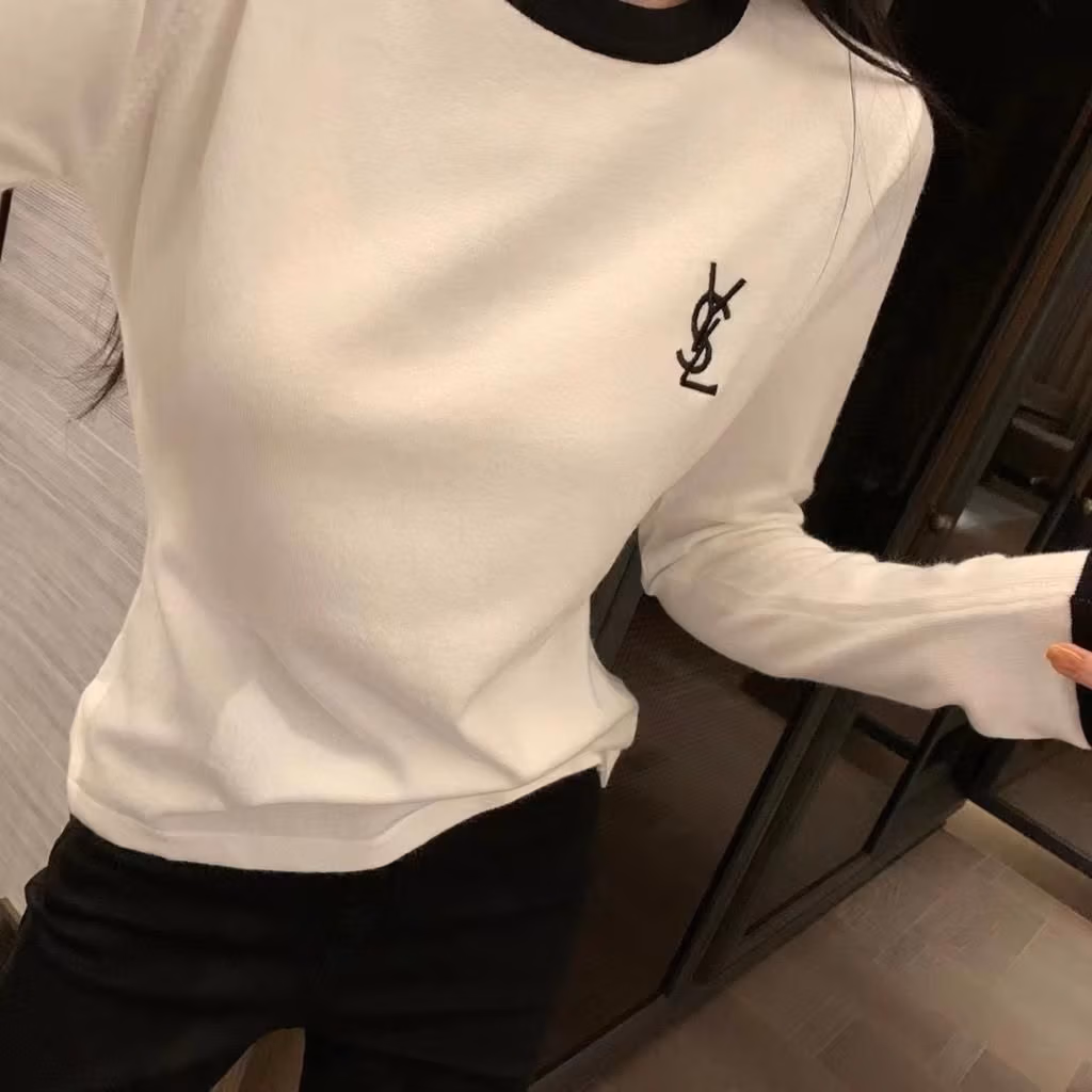 YSL Puff Knit Pullover YSL Puff Knit Pullover