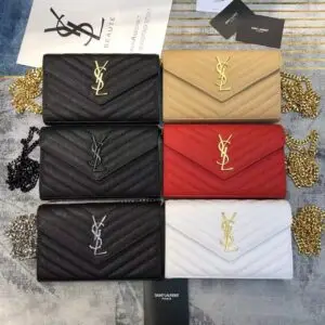 YSL Wallet on Chain Clutch