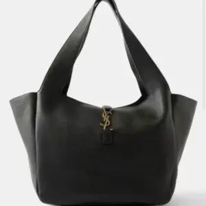 YSL Bea Leather Tote Bag