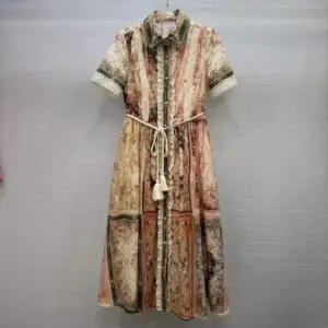 ZIMMERMANN Tiered Mini Dress