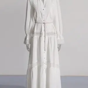 ZIMMERMAN Belted Maxi Dress