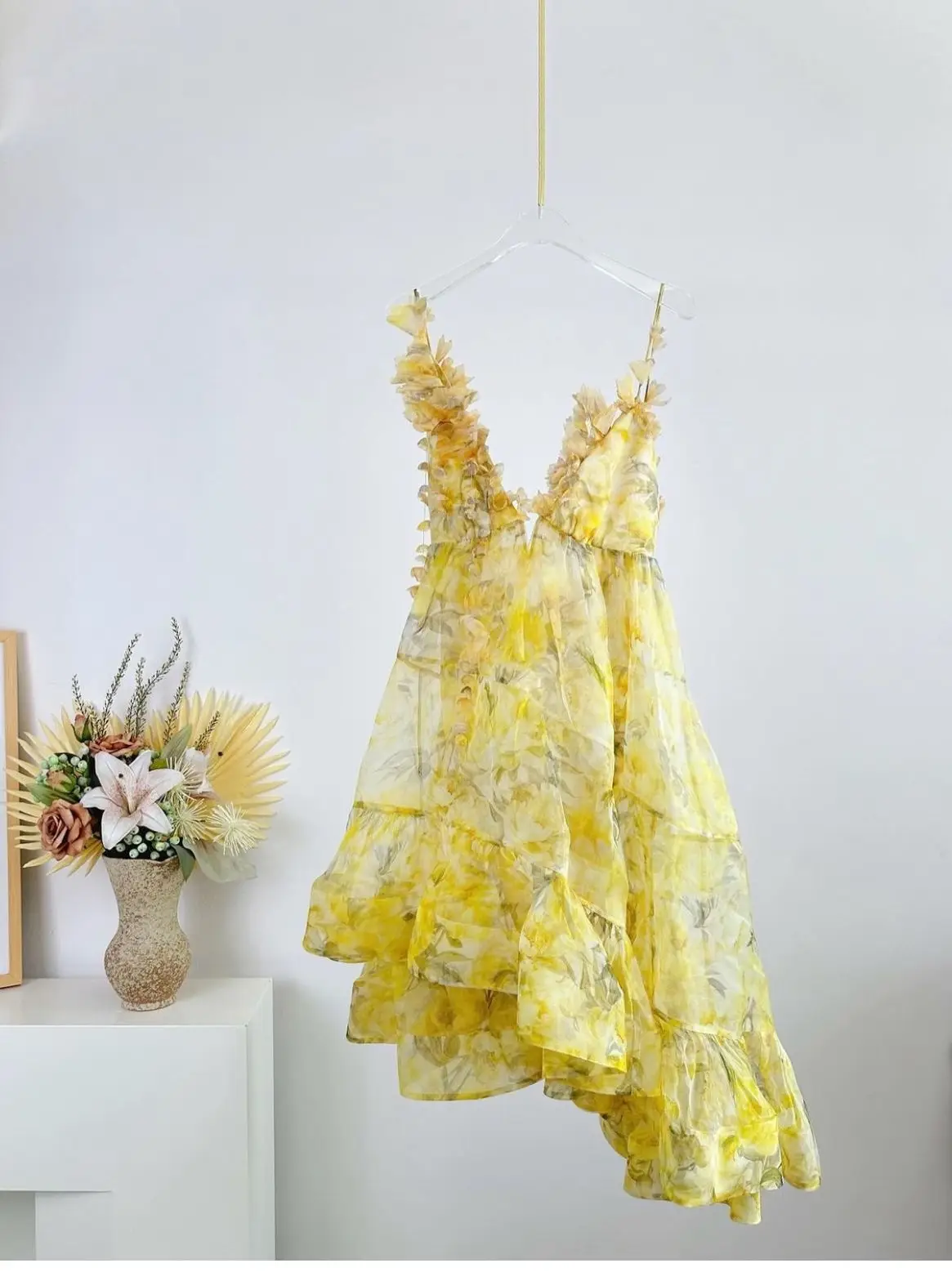 ZIMMERMAN Harmony Floral Silk Mini Dress ZIMMERMAN Harmony Floral Silk Mini Dress