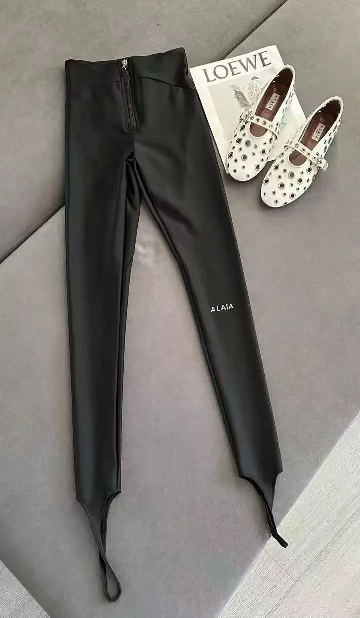 Alaia Super Master Leather Leggings Alaia Super Master Leather Leggings