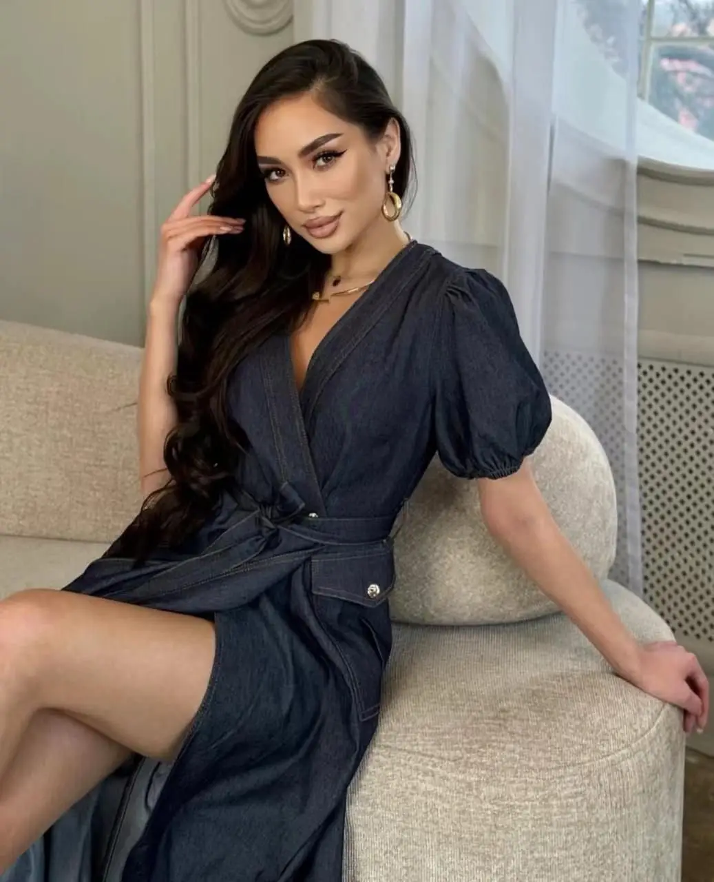 CELINE Signature Black Sheath Dress CELINE Signature Black Sheath Dress