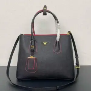 Prada Saffiano Leather Double Bag