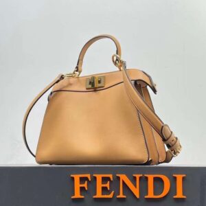 Fendi Peekaboo Mini Beige