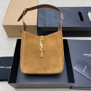 YSL LE 5 À 7 Suede Shoulder Bag