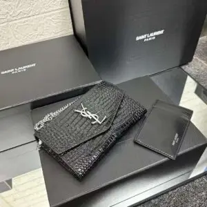 Saint Laurent Uptown Chain Wallet